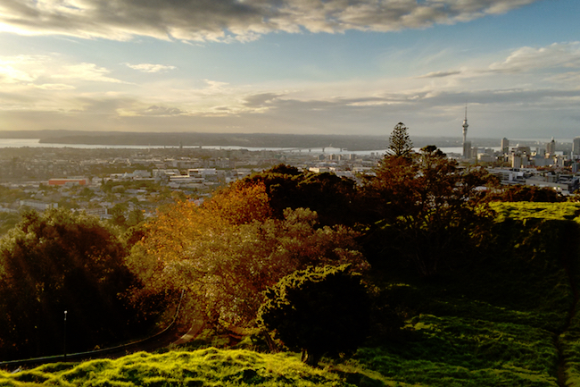 Picture of Auckland from Mt. Eden